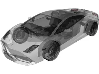 Lamborghini Gallardo 3D Model