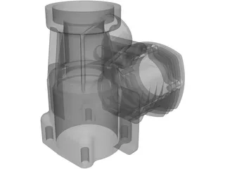 RC Engine Housing 3D Model