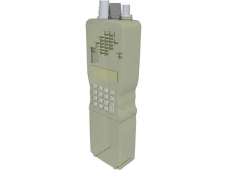 Military Radio 3D Model