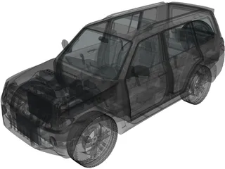 Mitsubishi Pajero 3D Model