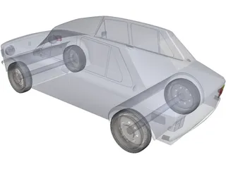 Zastava 101 3D Model