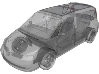 Renault Espace (2005) 3D Model