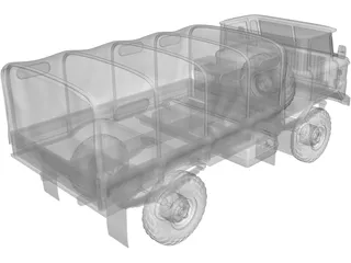 Gaz 66 3D Model