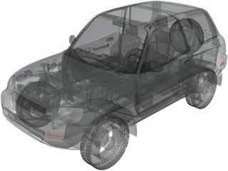 Toyota RAV4 (1995) 3D Model