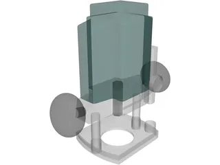 Router 3D Model