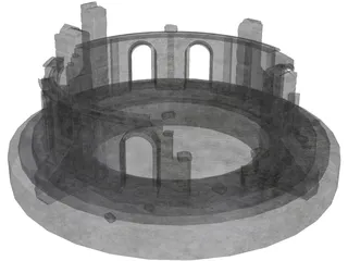 Ruins 3D Model