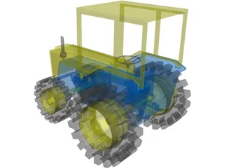 Tractor 3D Model