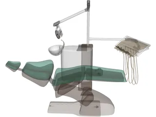 Dental Chair 3D Model