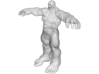 Hulk 3D Model