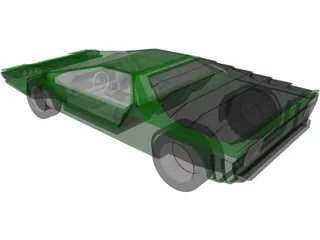 Alfa Romeo Carabo 3D Model