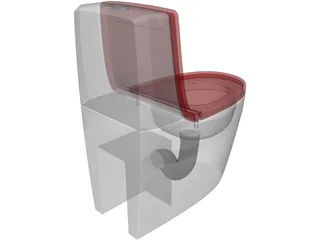 Roca Chroma Toilet 3D Model