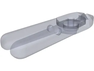 Wire Cutter 3D Model