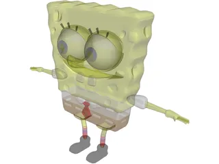 Sponge Bob Squarepants 3D Model