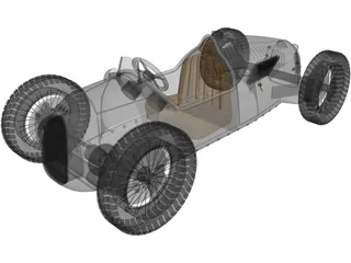 Audi Type C 3D Model