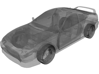 Acura Integra Type-R 3D Model