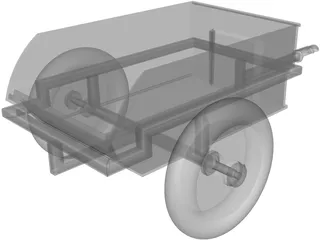 Buggy for Children Electric ATV 3D Model