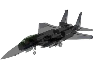 F-15 Aircraft 3D Model