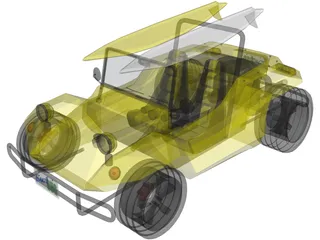 Buggy Brazil 3D Model