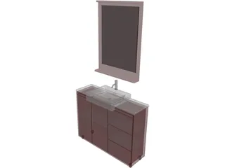 Bathroom Vanity 3D Model