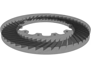 Brake Disk AP Racing 3D Model