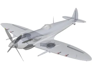 Spitfire 3D Model