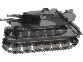 ZSU-23-4 Shilka 3D Model