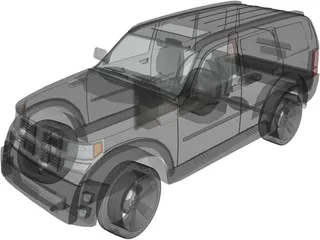 Dodge Nitro 3D Model