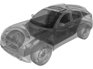 Infiniti FX50 3D Model