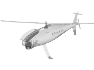 Schiebel Camcopter S-100 3D Model