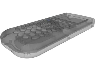 TI-84 Calculator 3D Model