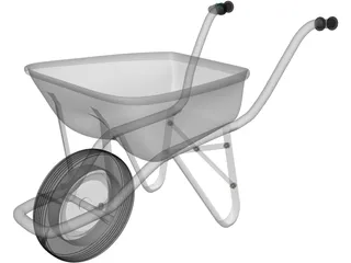 Wheelbarrow 3D Model