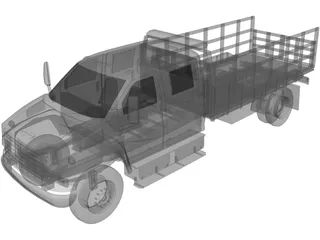 GMC Topkick C8500 (2003) 3D Model