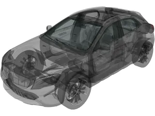 Mercedes-Benz GLA-Class GLA220 CDI 4Matic (2014) 3D Model