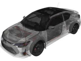 Scion tC (2014) 3D Model