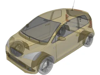 SEAT Mii (2011) 3D Model