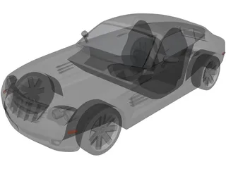 Chrysler Crossfire Coupe (2006) 3D Model