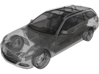 Mercedes-Benz E350 CDI Estate 3D Model