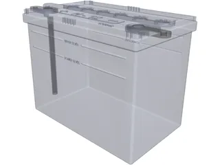 Battery 3D Model