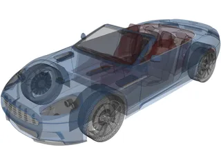 Aston Martin DBS Volante 3D Model