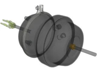 Brake Air Chamber 3D Model