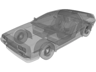 DMC DeLorean (1980) 3D Model