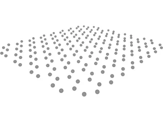 Graphene Layer 3D Model