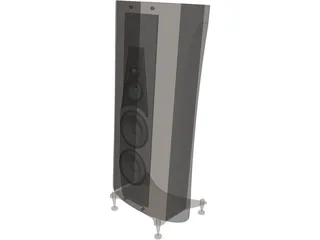 Speaker High End 3D Model