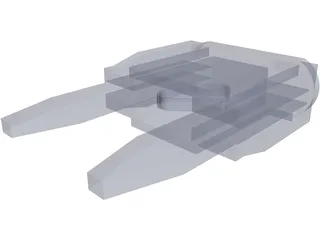 Micro Blade Fuse 3D Model