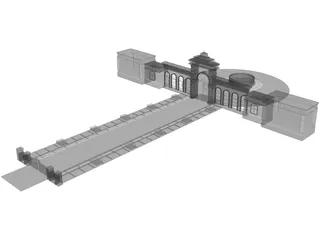 Gate 3D Model