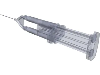 Syringe 3D Model