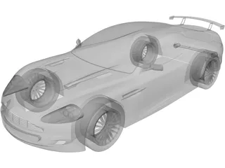 Aston Martin DB9 3D Model