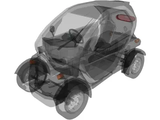 Renault Twizy (2011) 3D Model