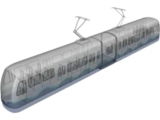 Sound Transit Light Rail 3D Model