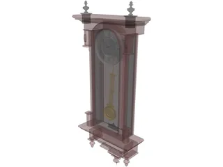 Wall Clock 3D Model